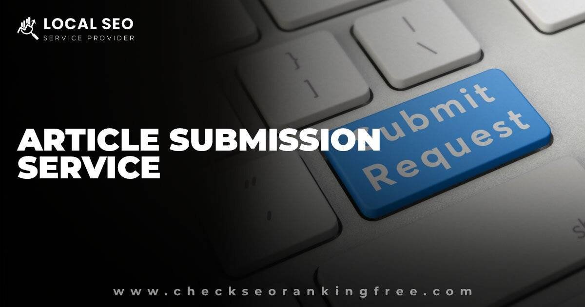 Article Submission Service