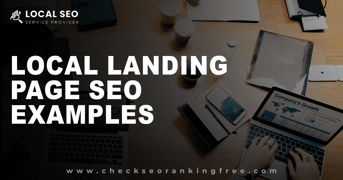 Local Landing Page SEO Examples